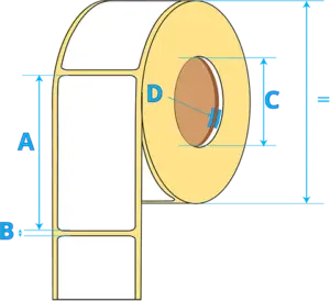 Címke tudástár tekercses címkenyomda címke konfigurator